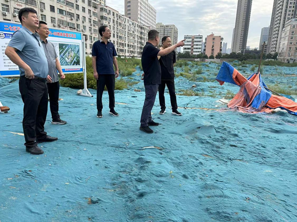 万搏在线开户-万搏（中国）
党委委员、副总经理张岩到侯寨新镇区安置区调研项目建设工作