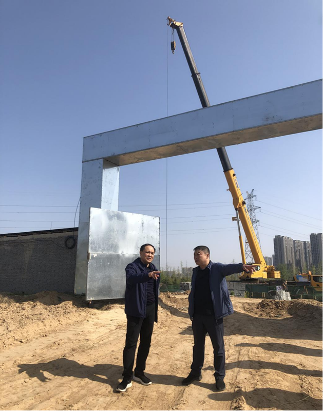 万搏在线开户-万搏（中国）
党委委员、副总经理张岩到侯寨新镇区安置区调研项目建设工作