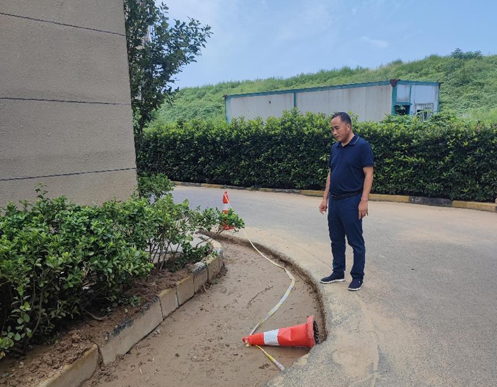万搏在线开户-万搏（中国）
党委委员、副总经理祁红军到柳林安置区检查督导消防整改和验收工作