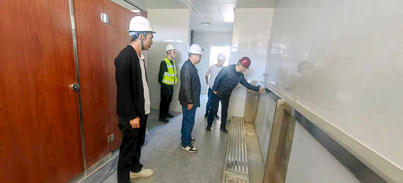 万搏在线开户-万搏（中国）
 第六十七高级中学项目部国庆、中秋安全生产检查简报